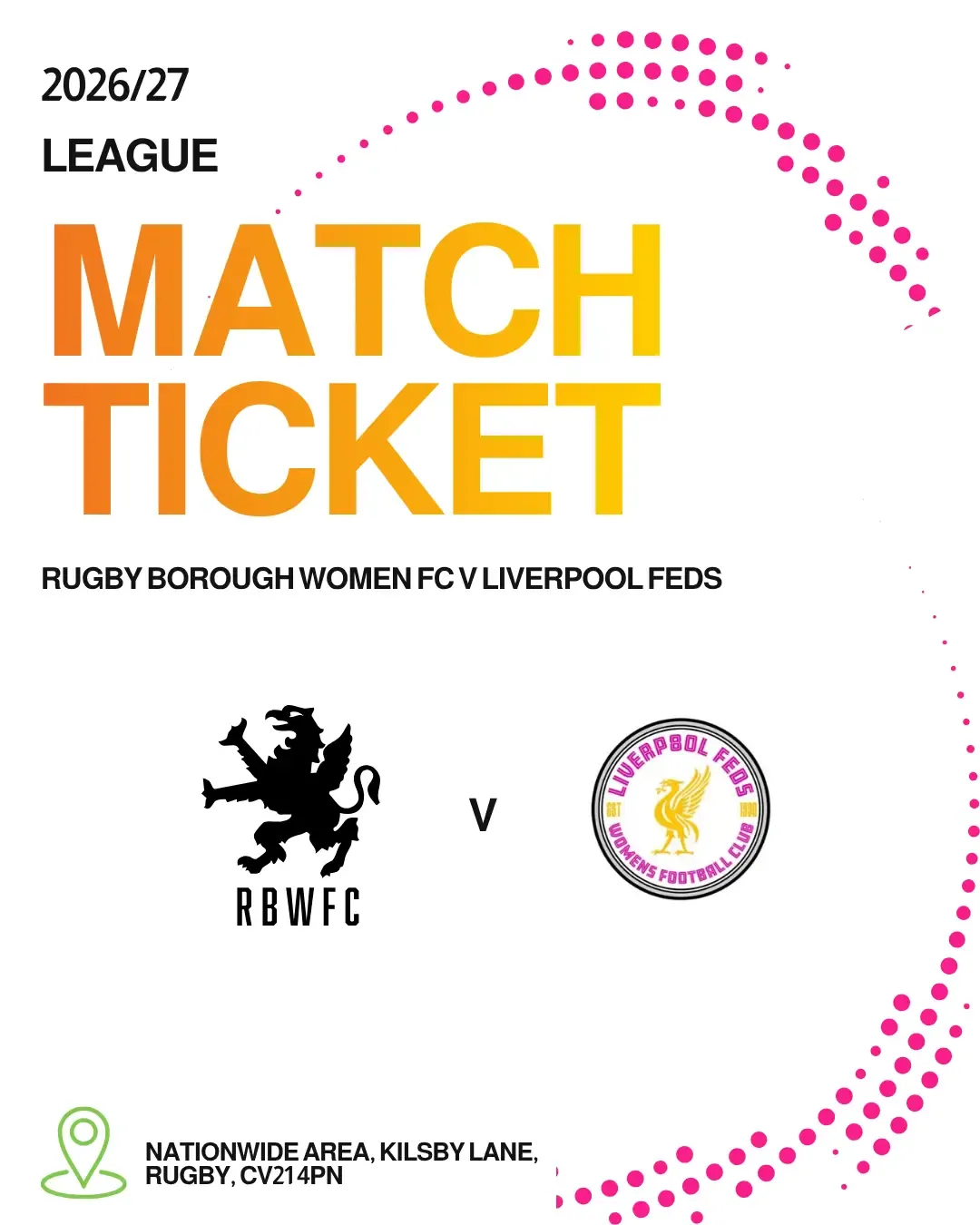 Home | Rugby Borough Womens FC